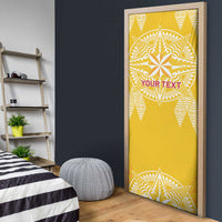 Personalised Anastasis College Door Cover Tonga Ngatu Pattern LT05 - Polynesian Pride
