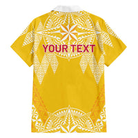 Personalised Anastasis College Family Matching Puletasi and Hawaiian Shirt Tonga Ngatu Pattern LT05 - Polynesian Pride