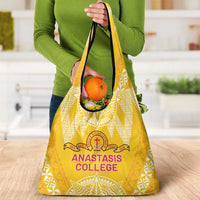 Anastasis College Grocery Bag Tonga Ngatu Pattern - Polynesian Pride