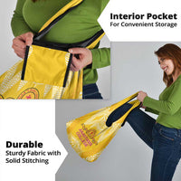 Anastasis College Grocery Bag Tonga Ngatu Pattern - Polynesian Pride