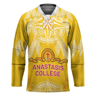 Personalised Anastasis College Hockey Jersey Tonga Ngatu Pattern - Polynesian Pride