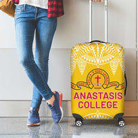 Anastasis College Luggage Cover Tonga Ngatu Pattern - Polynesian Pride