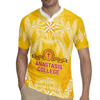 Personalised Anastasis College Rugby Jersey Tonga Ngatu Pattern - Polynesian Pride