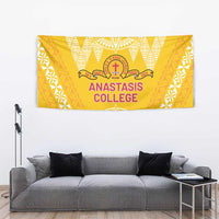 Anastasis College Tapestry Tonga Ngatu Pattern - Polynesian Pride