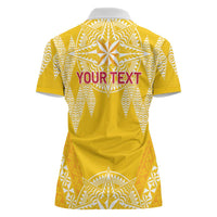Personalised Anastasis College Women Polo Shirt Tonga Ngatu Pattern LT05 - Polynesian Pride