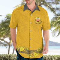 Tonga Anastasis College Hawaiian Shirt Tongan Ngatu Kupesi Pattern LT05 - Polynesian Pride