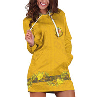 Tonga Anastasis College Hoodie Dress Tongan Ngatu Kupesi Pattern - Polynesian Pride