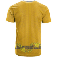 Tonga Anastasis College T Shirt Tongan Ngatu Kupesi Pattern LT05 - Polynesian Pride