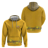 Tonga Anastasis College Zip Hoodie Tongan Ngatu Kupesi Pattern LT05 - Polynesian Pride