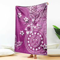 Cook Islands Blanket Fandango Hibiscus And Stars LT05 - Polynesian Pride
