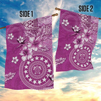 Cook Islands Garden Flag Fandango Hibiscus And Stars LT05 - Polynesian Pride