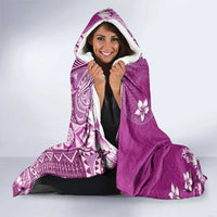Cook Islands Hooded Blanket Fandango Hibiscus And Stars LT05 - Polynesian Pride