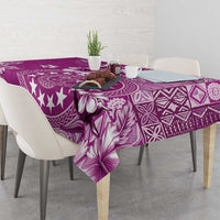 Cook Islands Tablecloth Fandango Hibiscus And Stars LT05 - Polynesian Pride