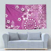 Cook Islands Tapestry Fandango Hibiscus And Stars