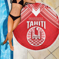 Tahiti Football Beach Blanket Coat Of Arms Polynesian Tribal Pattern