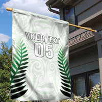 Custom New Zealand Fern Football Garden Flag Simple Style LT05 - Polynesian Pride