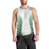 Custom New Zealand Fern Football Men Tank Top Simple Style LT05 - Polynesian Pride