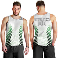 Custom New Zealand Fern Football Men Tank Top Simple Style LT05 - Polynesian Pride