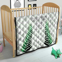 Custom New Zealand Fern Football Quilt Simple Style