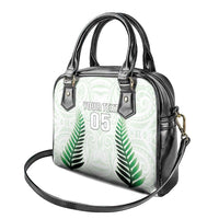 Custom New Zealand Fern Football Shoulder Handbag Simple Style