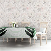 Custom New Zealand Fern Football Tablecloth Simple Style LT05 - Polynesian Pride
