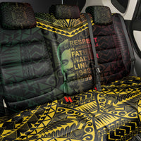Happy Vanuatu Father Lini Day Back Car Seat Cover
