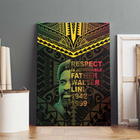 Happy Vanuatu Father Lini Day Canvas Wall Art LT05 - Polynesian Pride