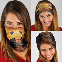 ANZAC Day Neck Gaiter Remembrance Tribute Soldiers And Poppy Field LT05 - Polynesian Pride