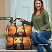 ANZAC Day Travel Bag Remembrance Tribute Soldiers And Poppy Field