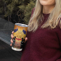 ANZAC Day Tumbler Cup Remembrance Tribute Soldiers And Poppy Field LT05 - Polynesian Pride