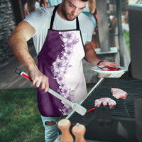 Hawaii Hibiscus Flowers Apron Purple Polynesian Pattern LT05 - Polynesian Pride