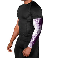Hawaii Hibiscus Flowers Arm Sleeves Purple Polynesian Pattern LT05 - Polynesian Pride