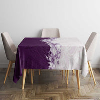 Hawaii Hibiscus Flowers Tablecloth Purple Polynesian Pattern LT05 - Polynesian Pride