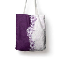 Hawaii Hibiscus Flowers Tote Bag Purple Polynesian Pattern LT05 - Polynesian Pride