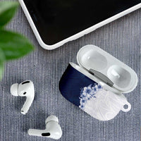 Hawaii Hibiscus Flowers AirPods Case Blue Polynesian Pattern LT05 - Polynesian Pride