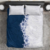 Hawaii Hibiscus Flowers Bedding Set Blue Polynesian Pattern LT05 Blue - Polynesian Pride