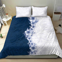 Hawaii Hibiscus Flowers Bedding Set Blue Polynesian Pattern LT05 - Polynesian Pride