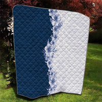 Hawaii Hibiscus Flowers Quilt Blue Polynesian Pattern LT05 - Polynesian Pride