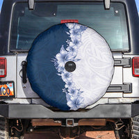 Hawaii Hibiscus Flowers Spare Tire Cover Blue Polynesian Pattern LT05 Blue - Polynesian Pride