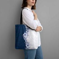 Hawaii Hibiscus Flowers Tote Bag Blue Polynesian Pattern LT05 - Polynesian Pride