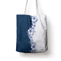 Hawaii Hibiscus Flowers Tote Bag Blue Polynesian Pattern LT05 - Polynesian Pride