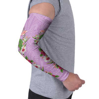 Hawaii Tropical Flowers Arm Sleeves Lavender Polynesian Tattoo Art LT05 - Polynesian Pride
