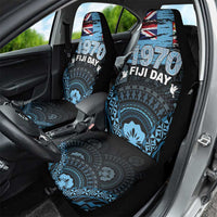 Happy Fiji Day 1970 Car Seat Cover Flag Grunge Style