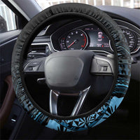 Happy Fiji Day 1970 Steering Wheel Cover Flag Grunge Style LT05 - Polynesian Pride