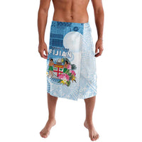 Fiji Day Lavalava Proud To Be Fijian LT05 Blue - Polynesian Pride