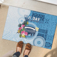 Fiji Day Rubber Doormat Proud To Be Fijian LT05 - Polynesian Pride