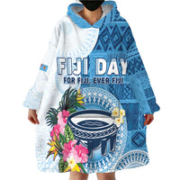 Fiji Day Wearable Blanket Hoodie Proud To Be Fijian LT05 - Polynesian Pride