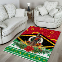 Vanuatu Christmas Area Rug Santa God Yumi LT05 - Polynesian Pride