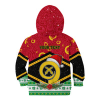 Personalized Vanuatu Christmas Kid Hoodie Santa God Yumi LT05 - Polynesian Pride