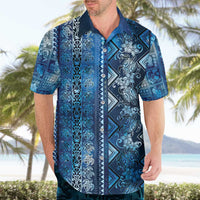 Hawaii Makahiki Turtle Hawaiian Shirt Galaxy Tapa Pattern - Polynesian Pride